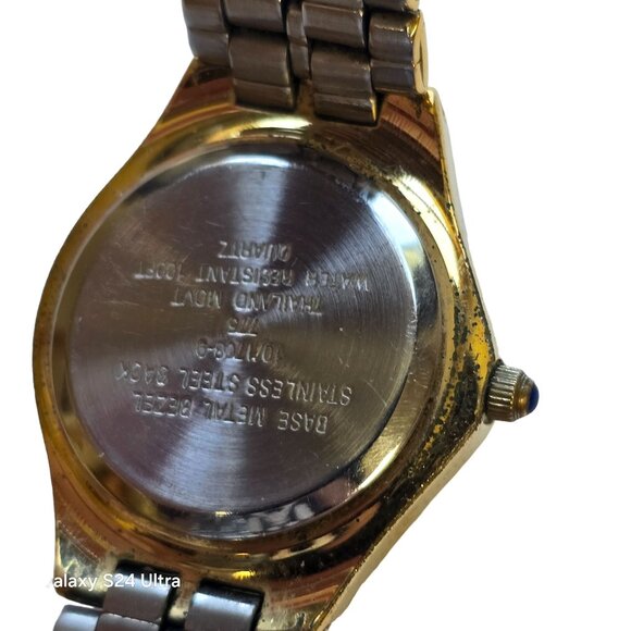 Anne Klein II 10/1708-9 Women's Two-Tone Stainless Steel 24mm Watch Thai Mvmt - Picture 10 of 11